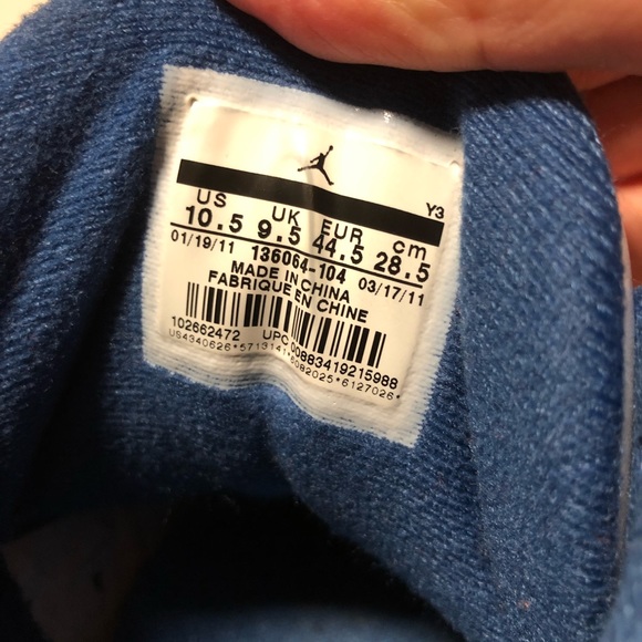 Jordan True Blue 3 - Picture 7 of 7